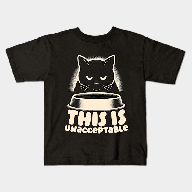 This is Unacceptable!! Kids T-Shirt by Podycust168